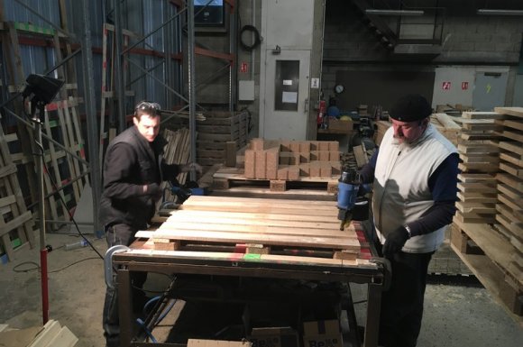 Entreprise pour la fabrication de palettes en bois sur mesure Bazoches-et-Saint-Thibaut