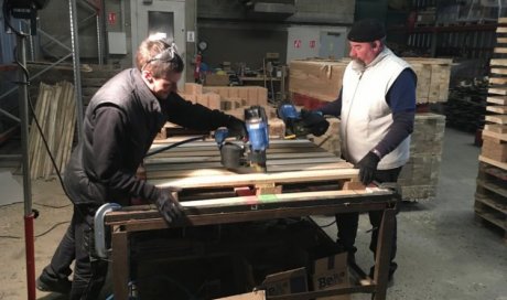 Fabrication, réparation, vente et livraison de palettes en bois sur mesure à Soissons